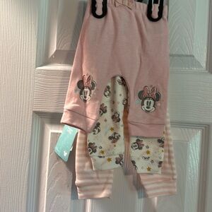 Disney Minnie Mouse 3 piece pant set NWT
